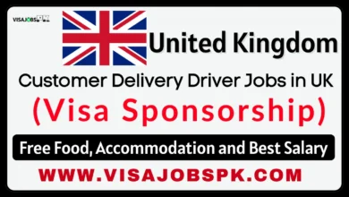 Customer Delivery Driver Jobs in UK with Visa Sponsorship