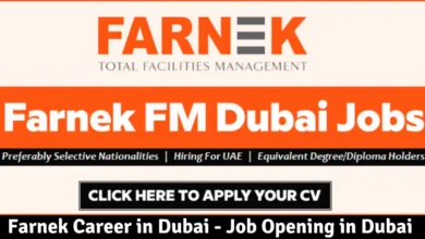 Farnek Career in Dubai - Job Opening in Dubai