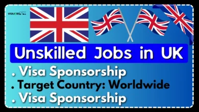 Unskilled Jobs in UK with Visa Sponsorship