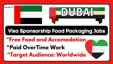 Visa Sponsorship Food Packaging Jobs in Dubai