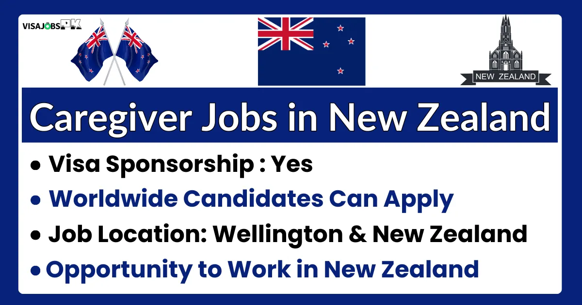 Caregiver Jobs in New Zealand with Visa Sponsorship