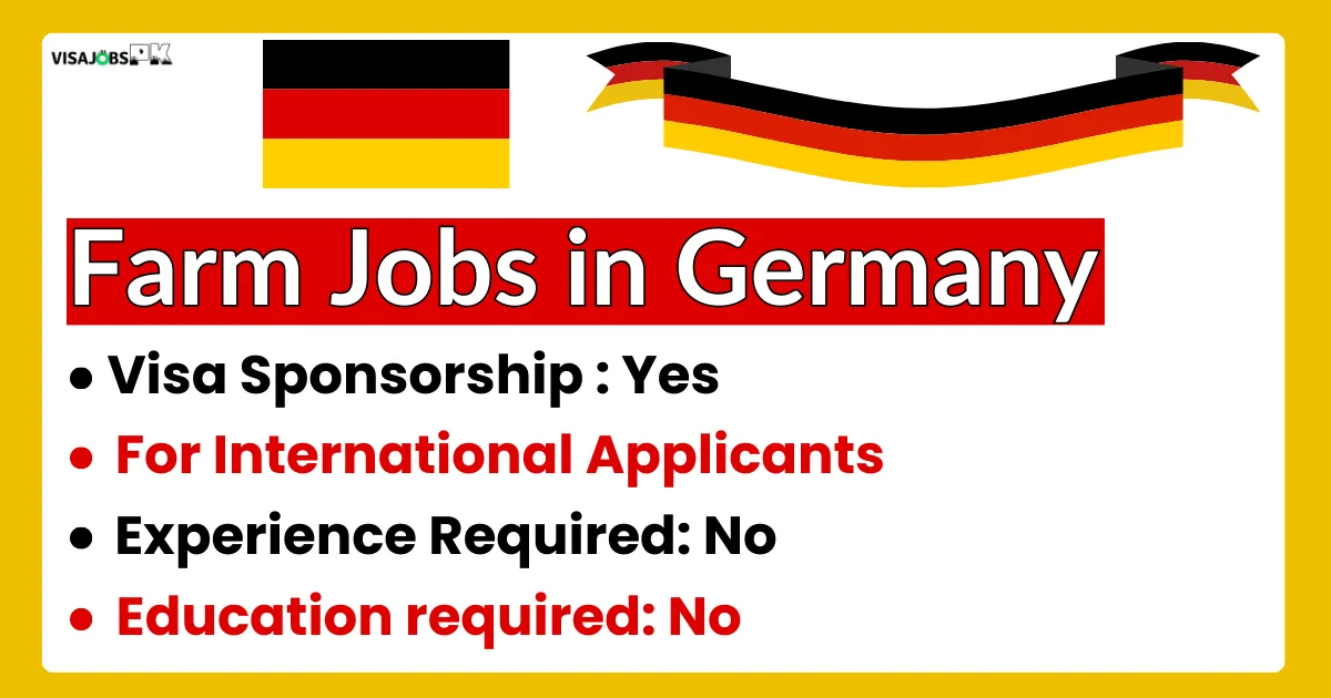 Farm Jobs in Germany with Visa Sponsorship (International Applicants)