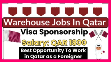 Warehouse Jobs in Qatar with Visa Sponsorship