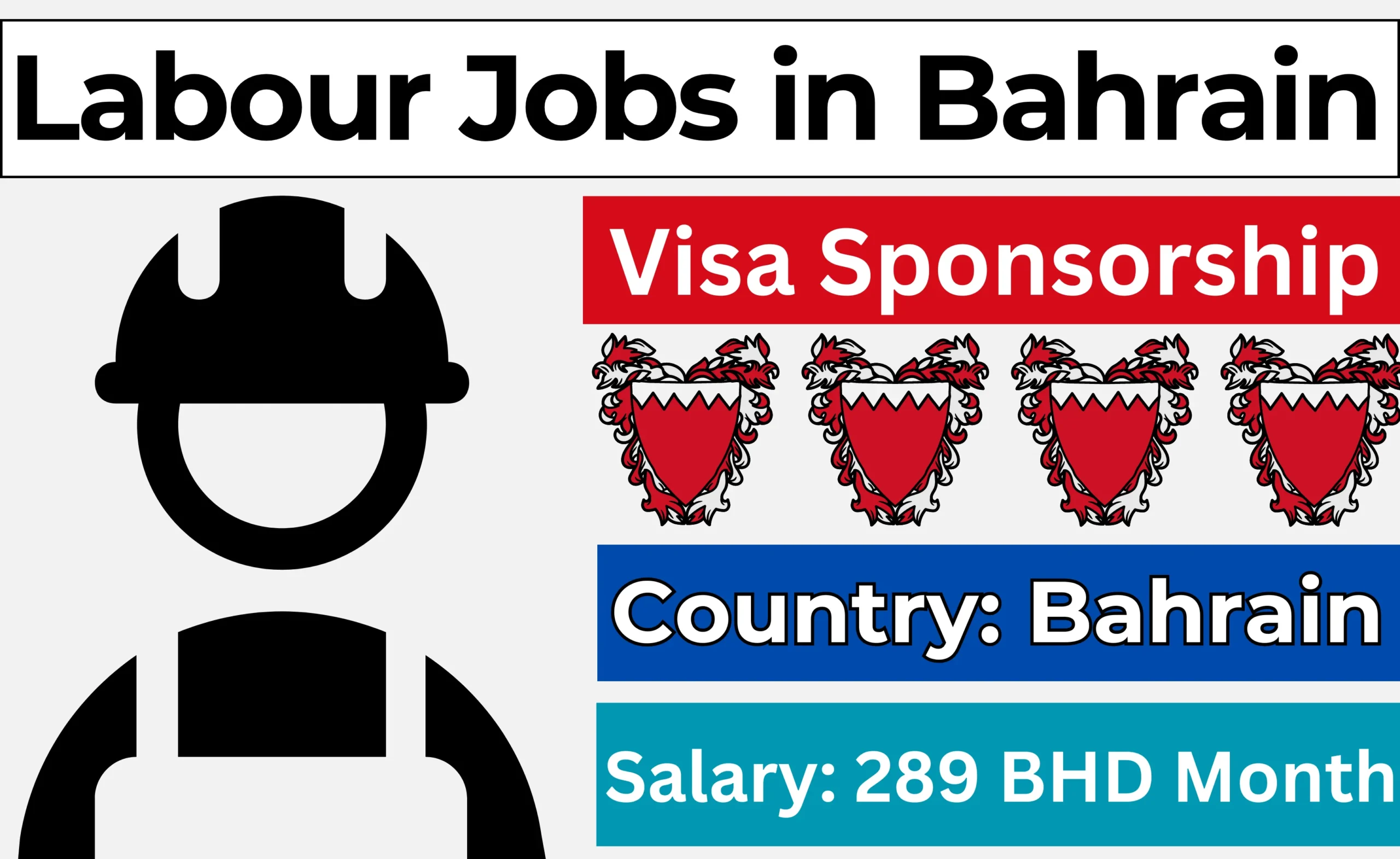 Labour Jobs in Bahrain with Visa Sponsorship 2024