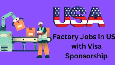 Factory Jobs in USA with Visa Sponsorship 2024